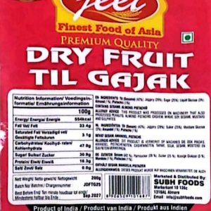 Jeet Dry Fruit Till Gajak 200gr (chikki)
