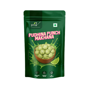 RGO FOODS MAKHANA BLISS PUDINAA PUNCH 90G