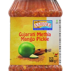 Ashoka Gujrati Methia  Mango Pickle 500gr