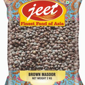 JEET BROWN LENTILS 2KG