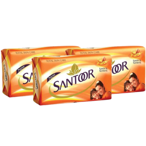 SANTOOR SOAP SANDAL TURMERIC