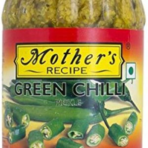 mother's green chili pickle